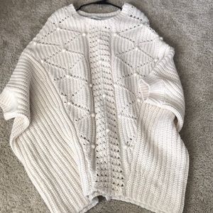 Victoria's Secret Sweaters - Victoria Secret Oversized Sweater/Poncho Victoria's Secret Sweaters - Victoria Secret Oversized Sweater/Poncho